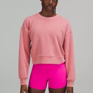 Lululemon perfectly oversized cropped crew